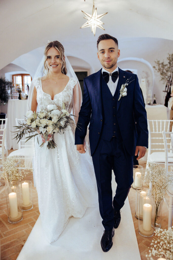 Auszug Hochzeit Schloss