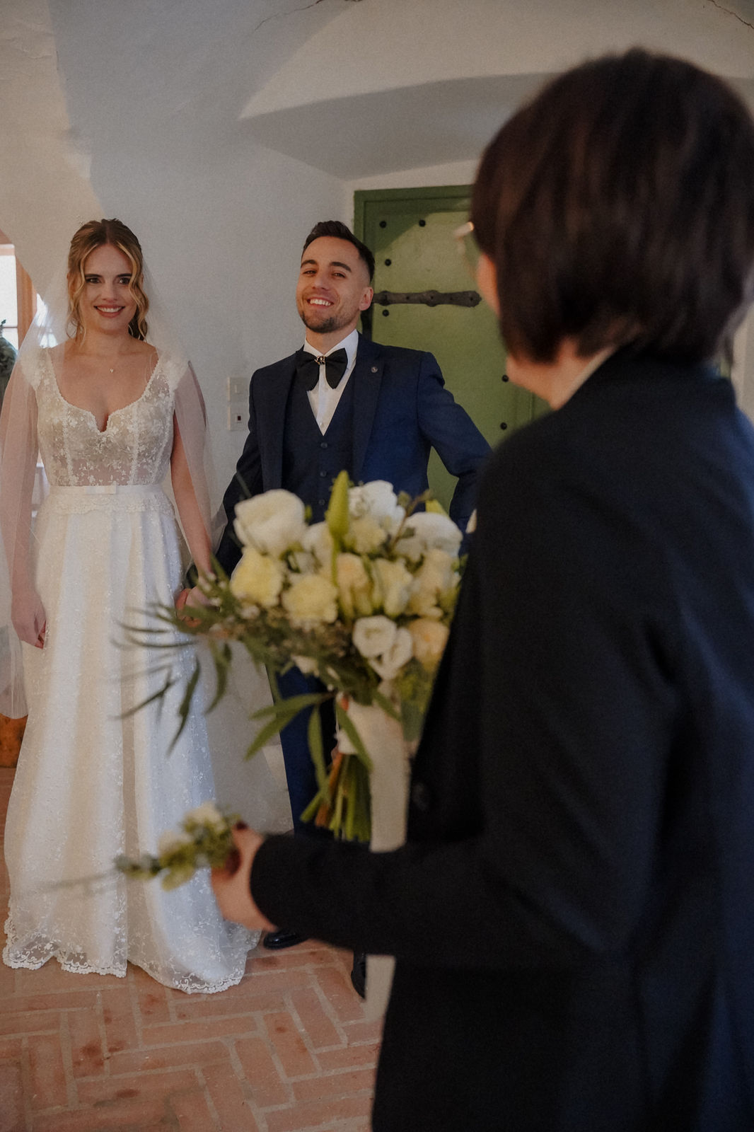 Brautstrauß Hochzeit Schloss Franken