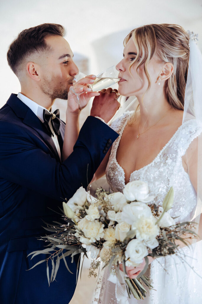 Sektempfang Hochzeit Oberfranken