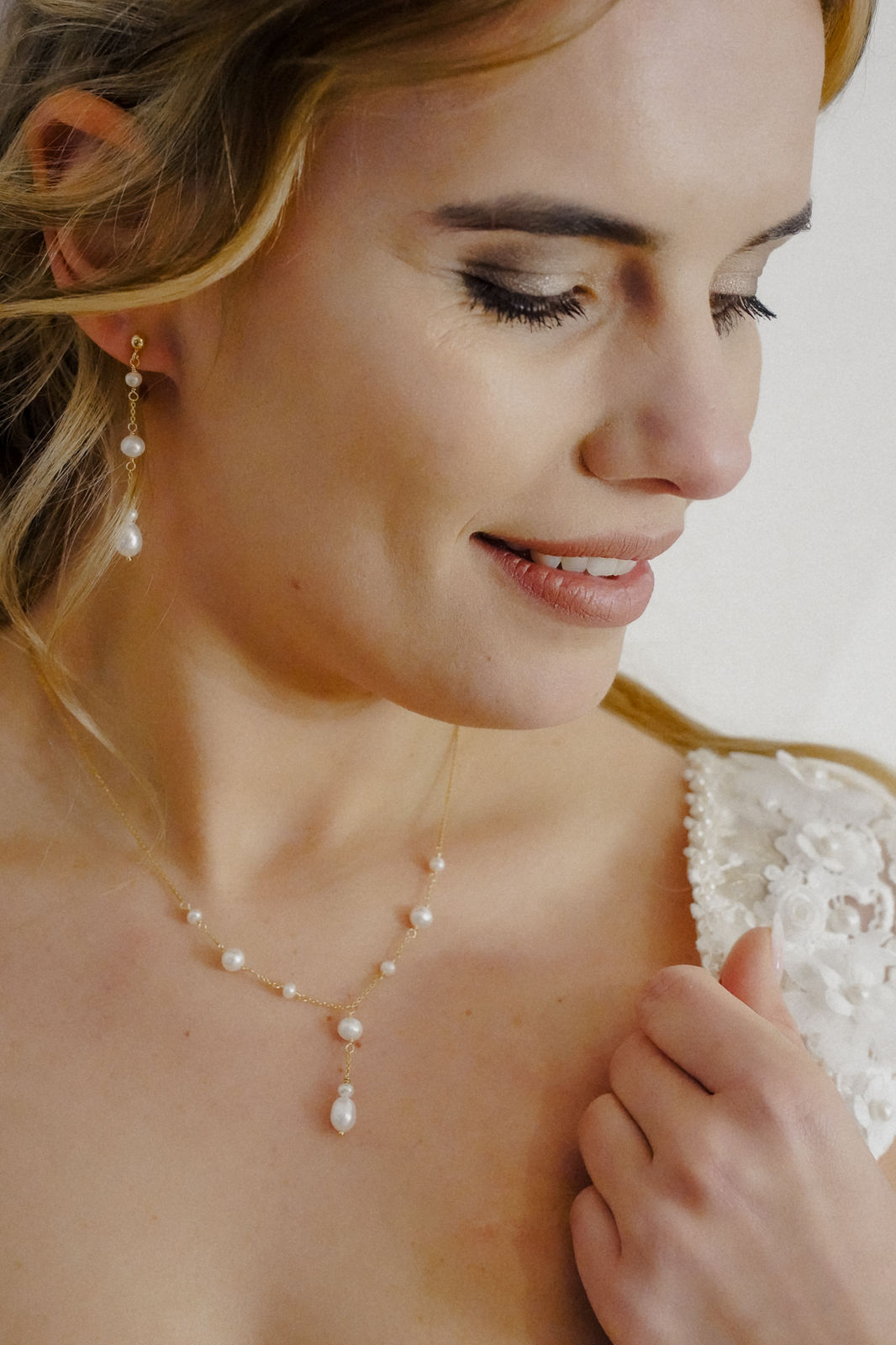 Brautstyling und Schmuck Perlenbräute