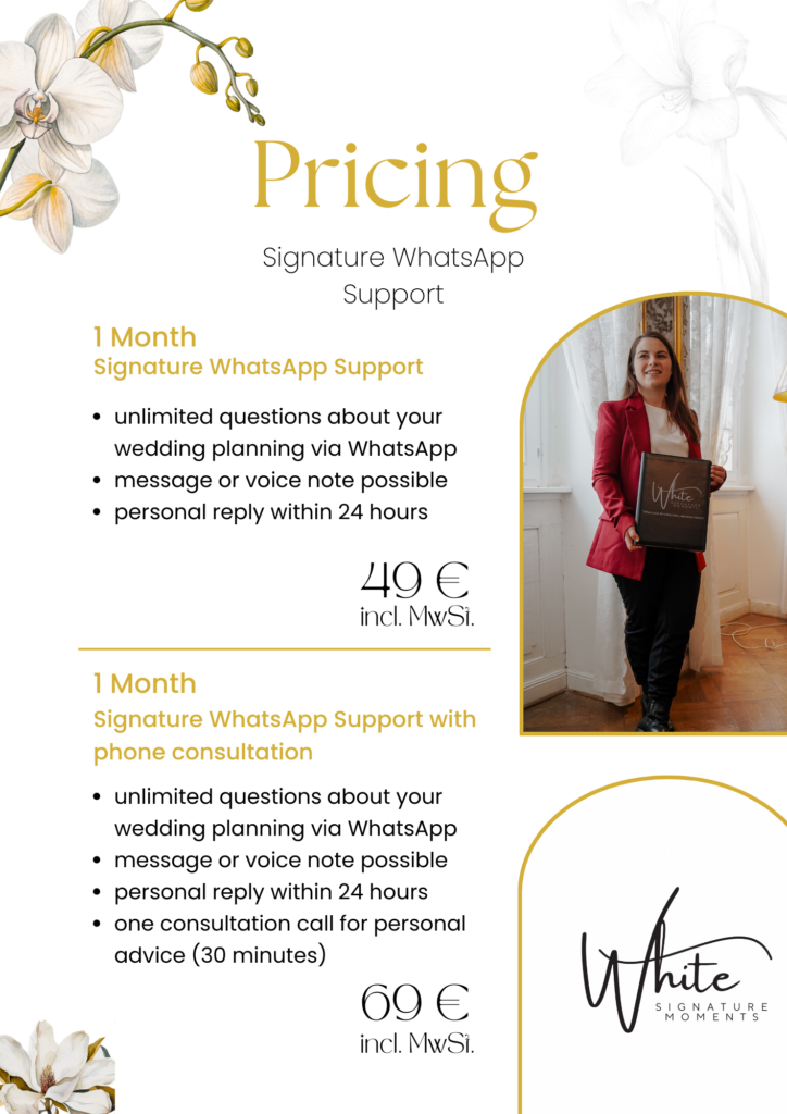 Signature WhatsApp Support