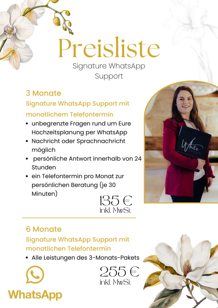 Signature WhatsApp Support