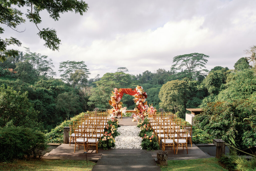 Hochzeit im Regenwald