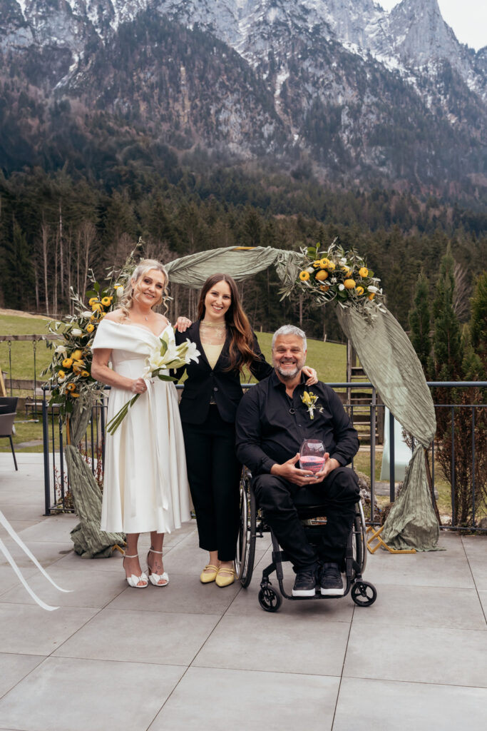 Hochzeitsplanung Alpen