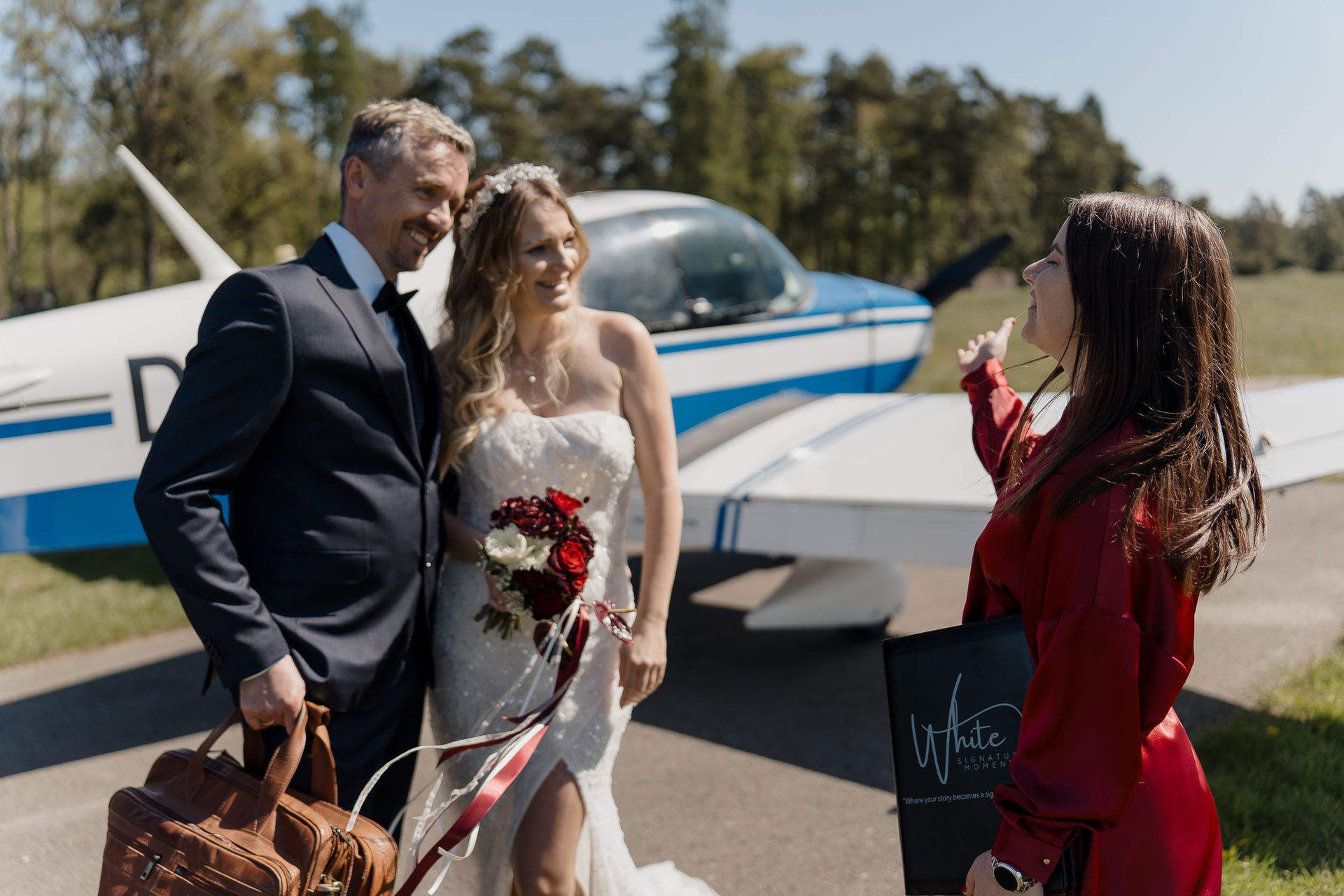 When Love Takes Flight: A Wedding at Greding Airfield