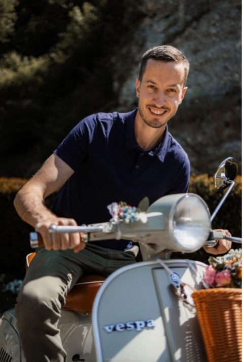 Sektempfang Hochzeiten Vespa