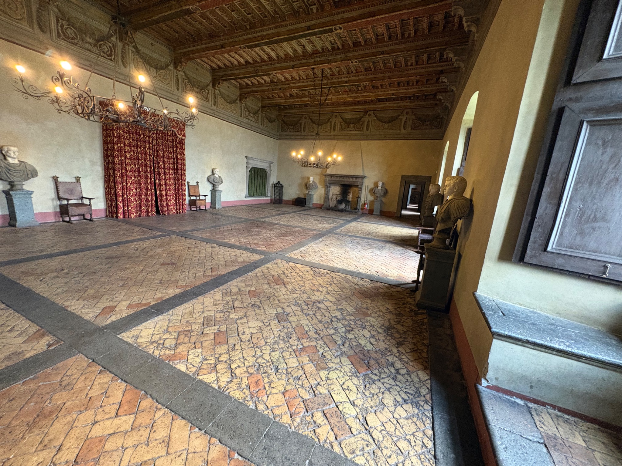 Another view of Castello Odescalchi in Bracciano