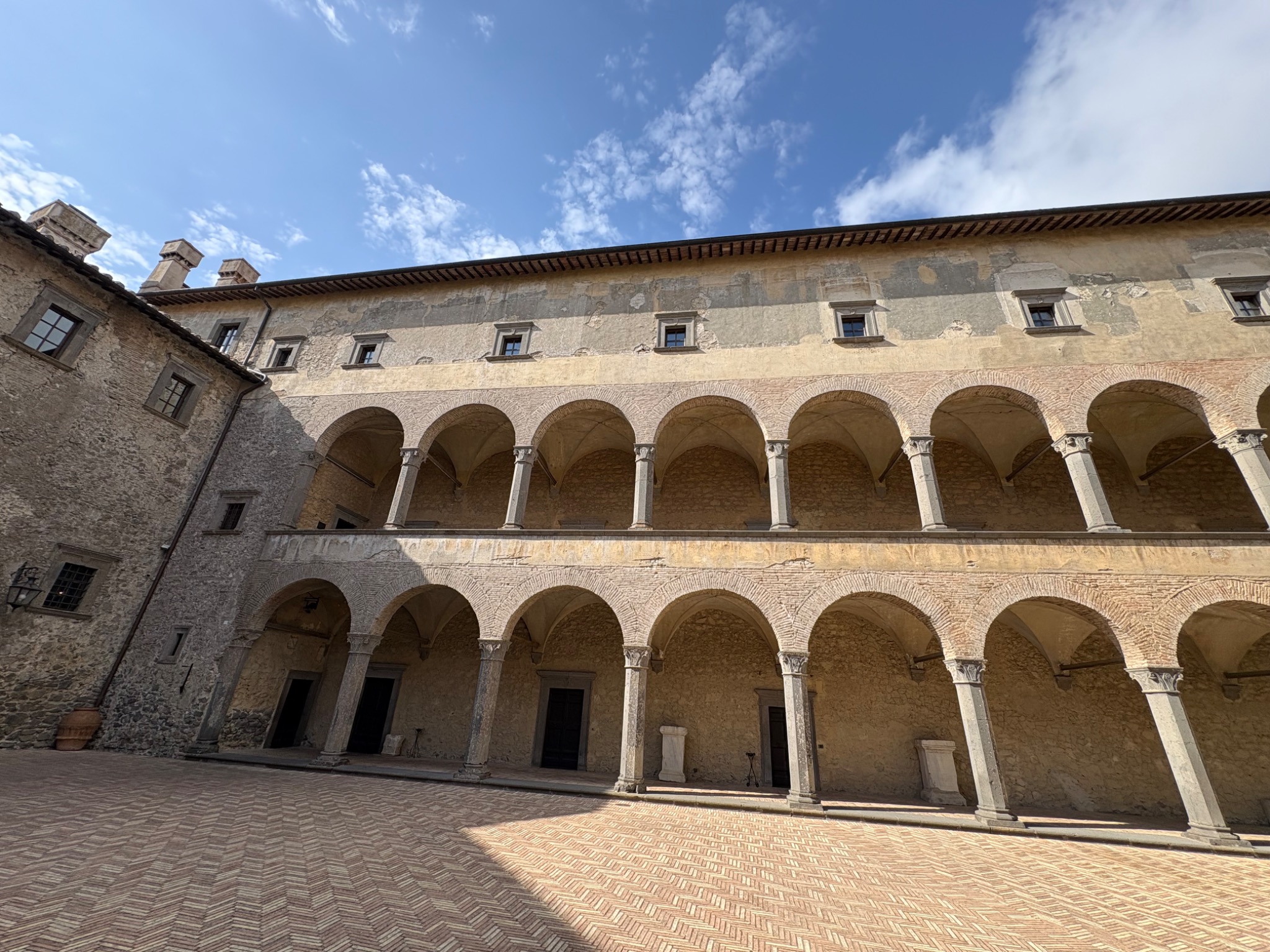 Courtyard of Castello Odescalchi
