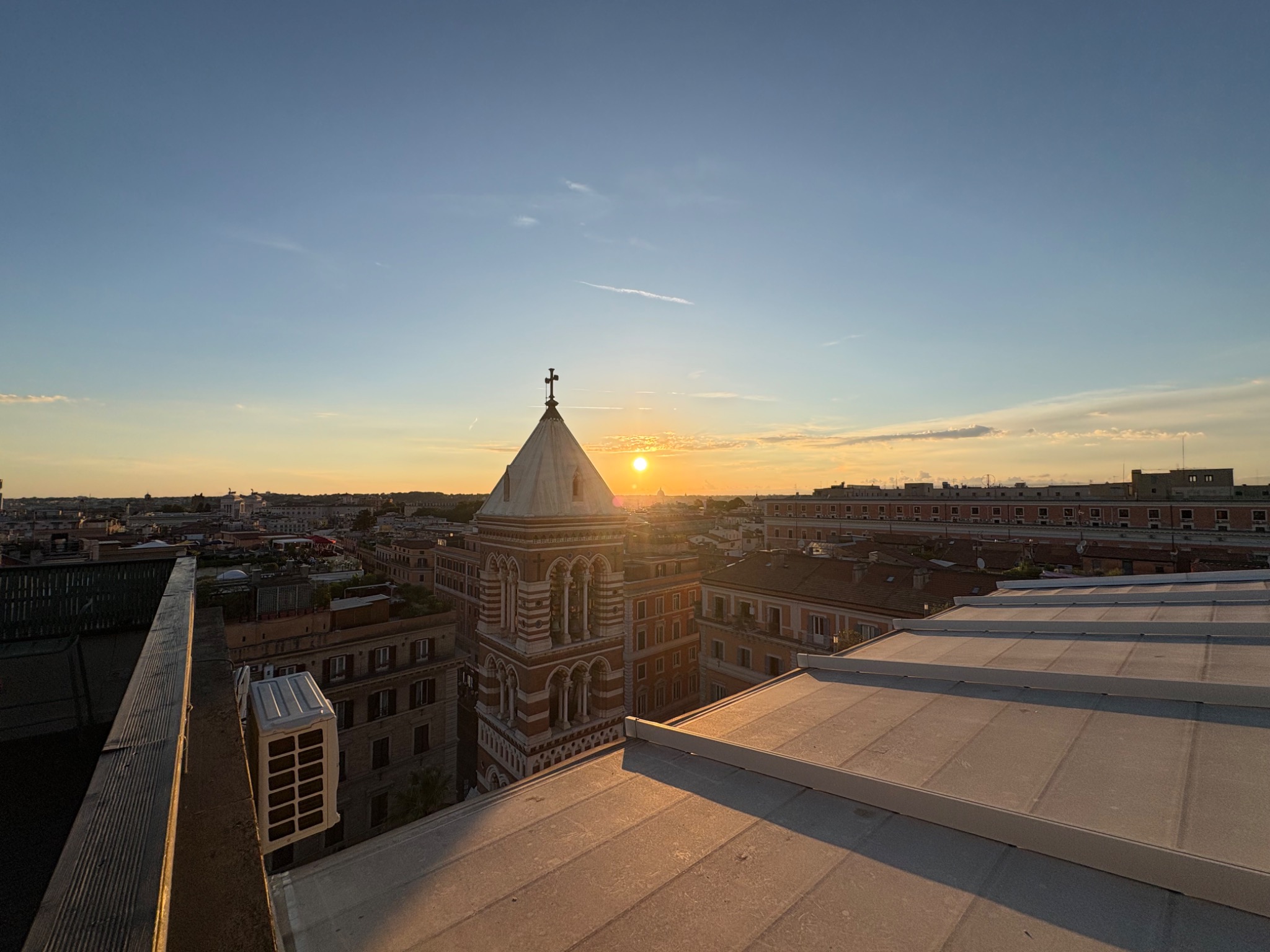 Another view over Rome from Rooftop La Griffe