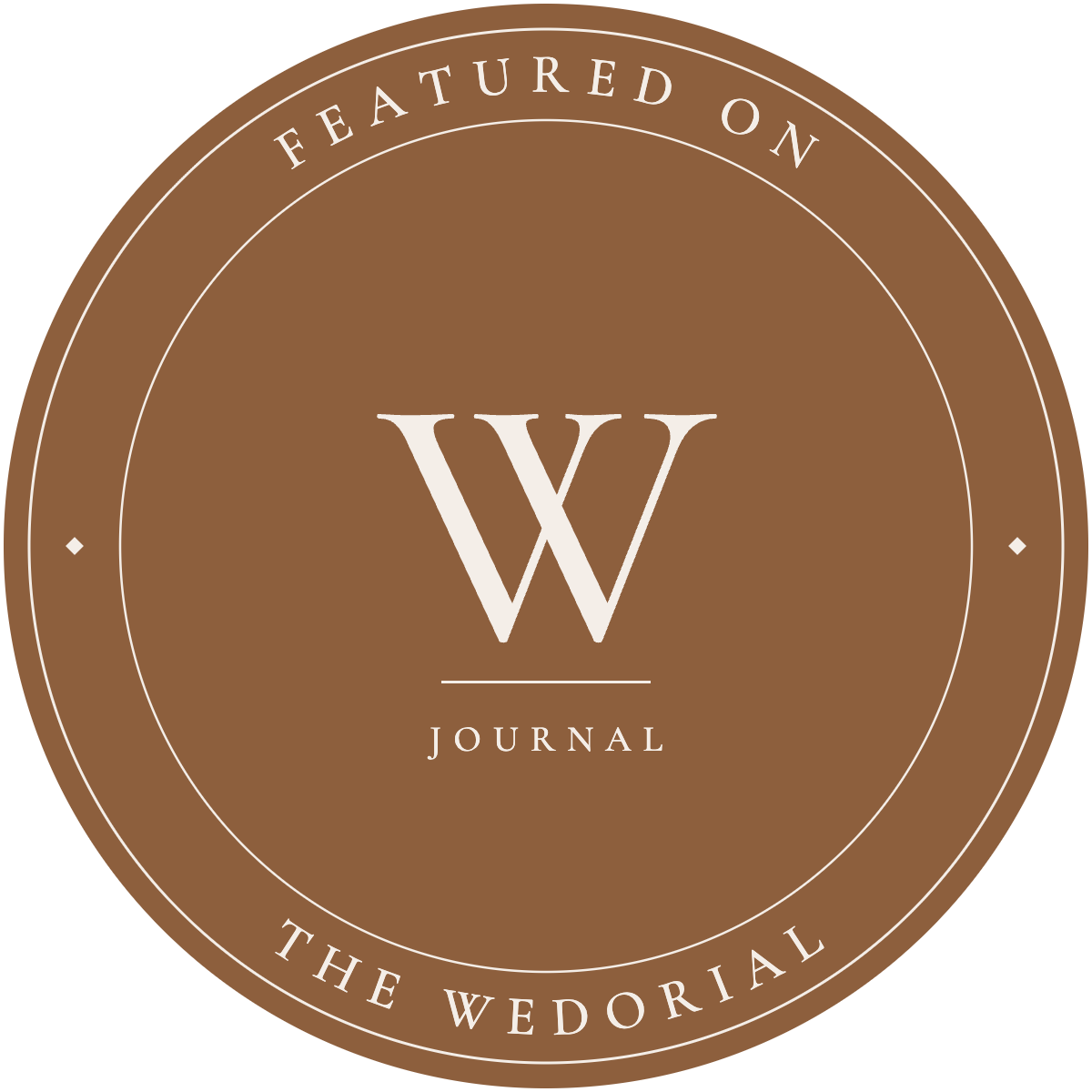 The Wedorial Featured Journal Badge
